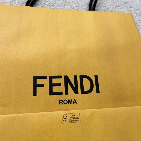 FENDI Paper Shopping Bag - Picture 4 of 10